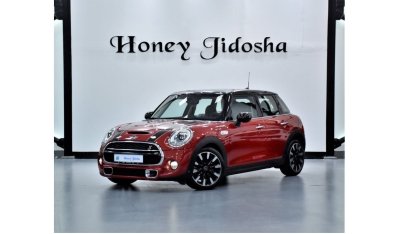 Mini Cooper S EXCELLENT DEAL for our Mini Cooper S ( 2018 Model ) in Red Color GCC Specs