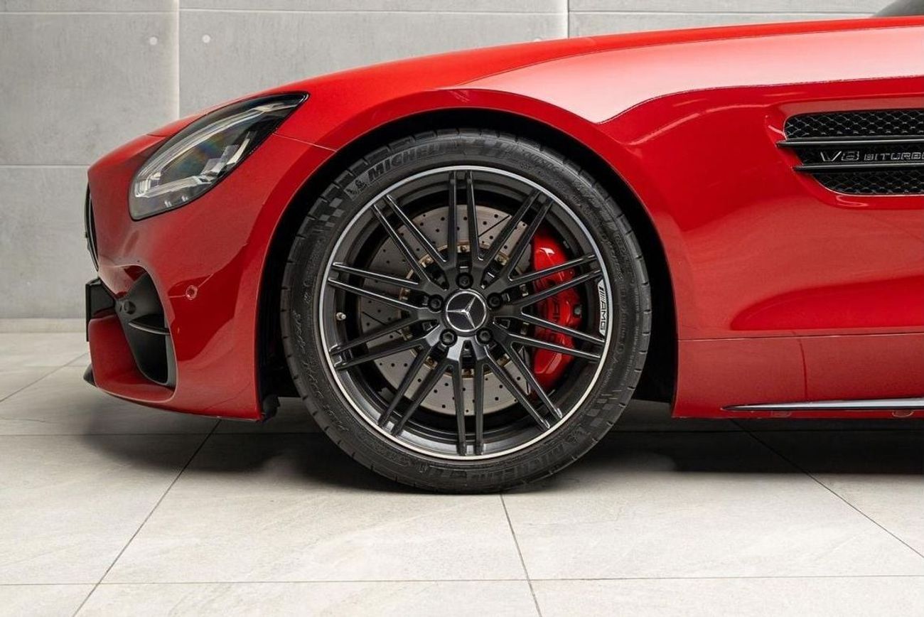 مرسيدس بنز AMG GT C Roadster | 2020 | GCC Specs | Full Options | Warranty | Low Mileage