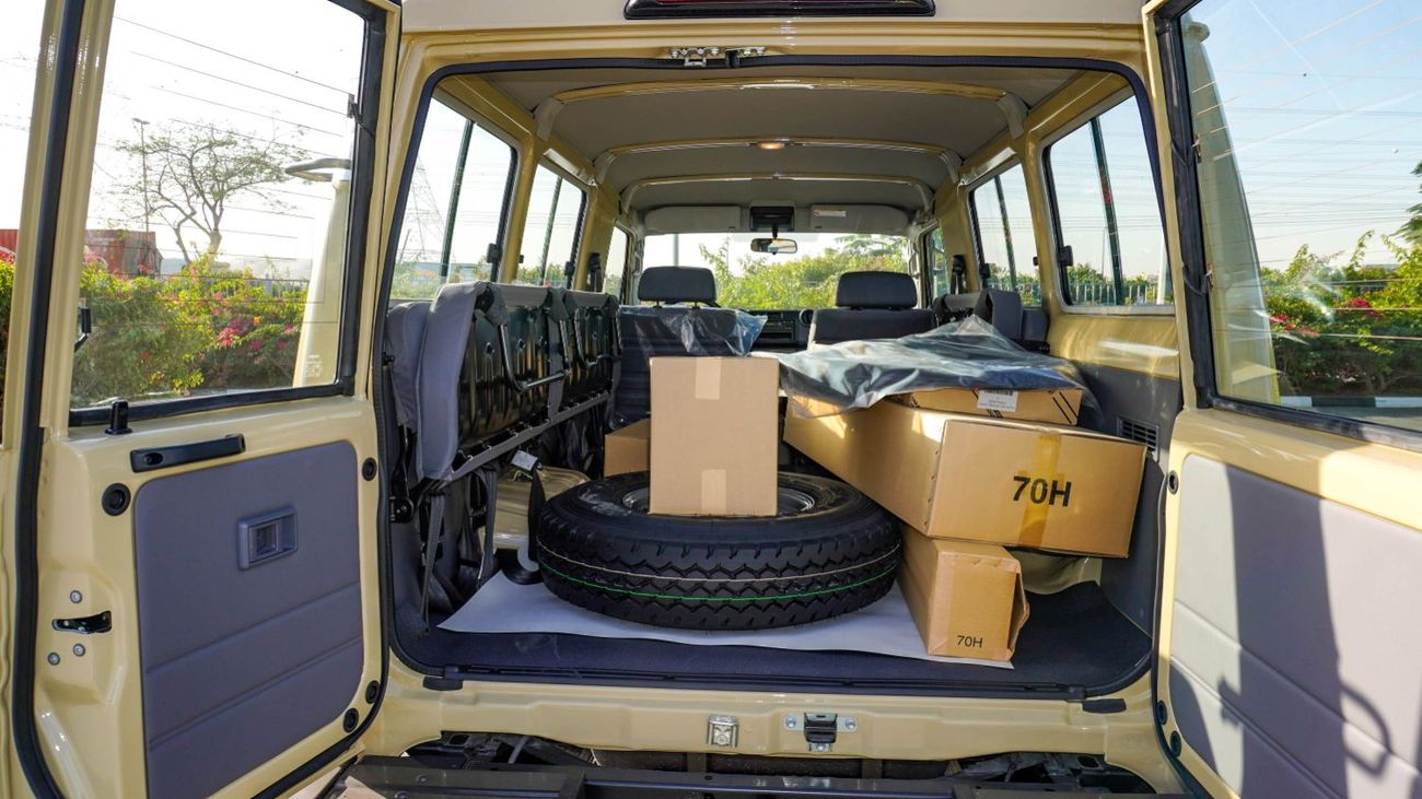 Toyota Land Cruiser 70 ECT0066 - Toyota LC78 Hardtop 3DR - 4.0L Petrol Auto Beige - Basic