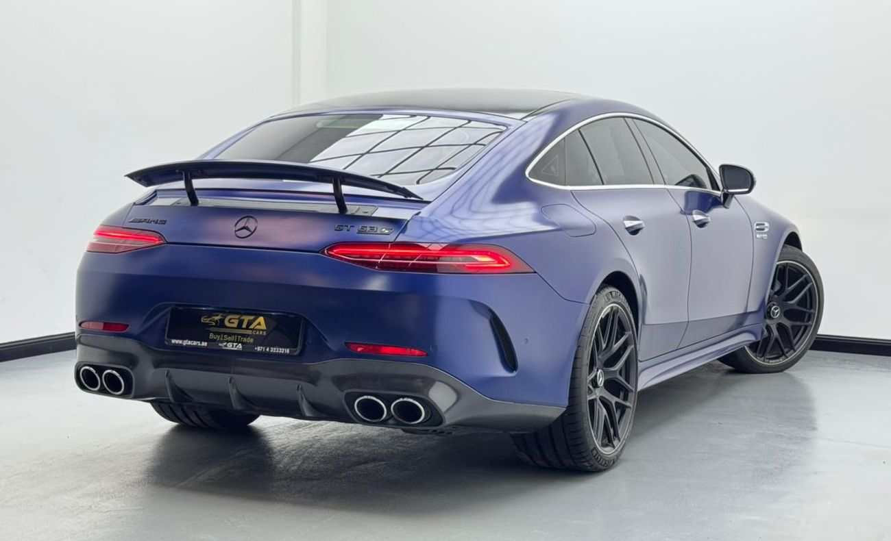 Mercedes-Benz AMG GT 43 2019 Mercedes-Benz AMG GT43 4Matic+, Sep / 2026  Mercedes Warranty, Mercedes Service History, GCC