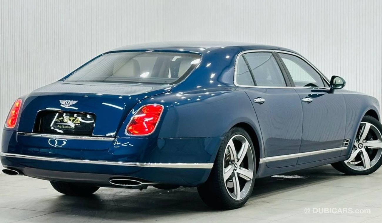 بنتلي مولسان 2016 Bentley Mulsanne Speed, Service History, Full Options, Low Kms, Excellent Condition, GCC