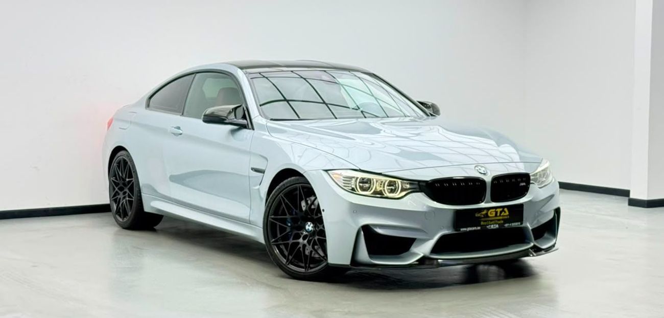 BMW M4 STD 2017 BMW M4 Competition Coupe, Full BMW Service History, Carbon Fiber Package, Fully Loaded, GCC
