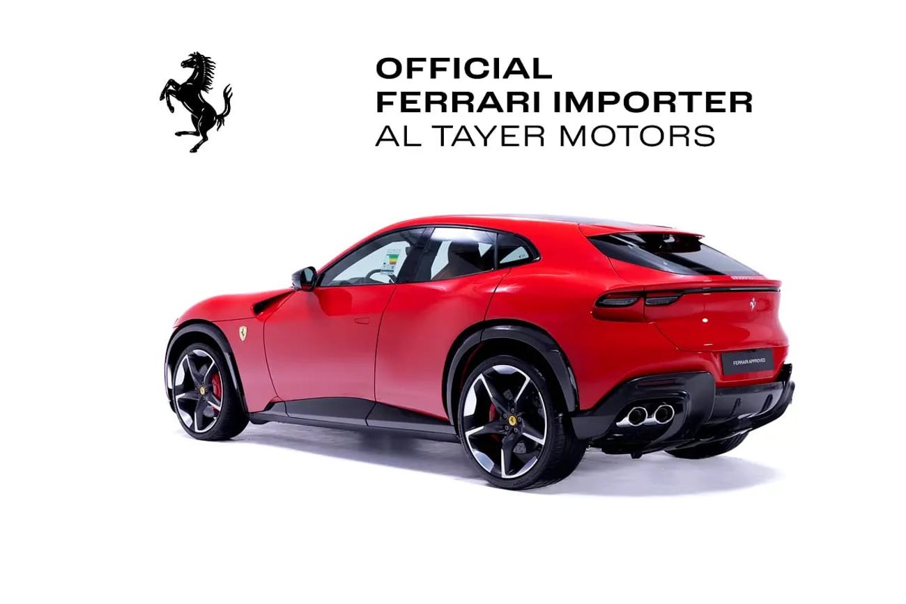 Ferrari Purosangue Delivery Mileage