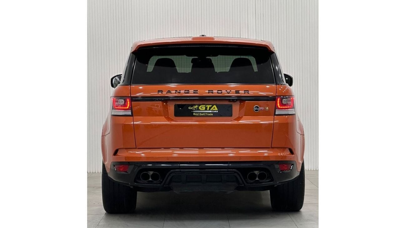 لاند روفر رينج روفر سبورت 2016 Range Rover Sport SVR, March 2025 Agency Warranty + Jan 2026 Service Contract, GCC