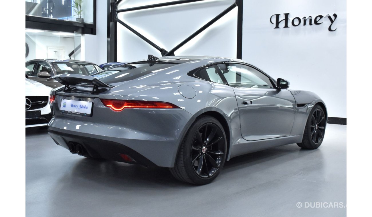 جاغوار F-Type EXCELLENT DEAL for our Jaguar F-Type ( 2015 Model ) in Grey Color GCC Specs