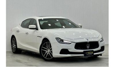 Maserati Ghibli Std 2018 Maserati Ghibli, September 2025 Maserati Warranty, Full Maserati Service History, GCC