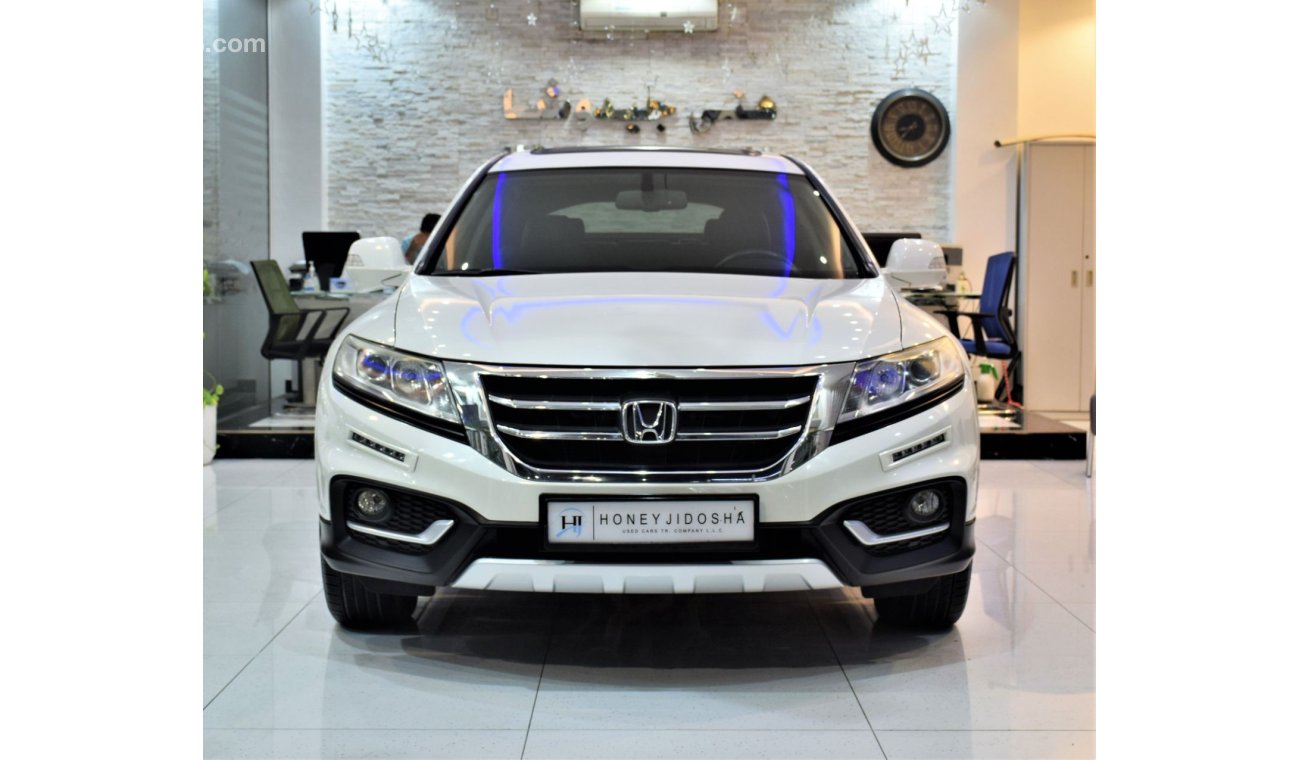 Honda Crosstour EXCELLENT DEAL for our Honda CrossTour 4WD TOURING 2013 Model!! in White Color! GCC Specs