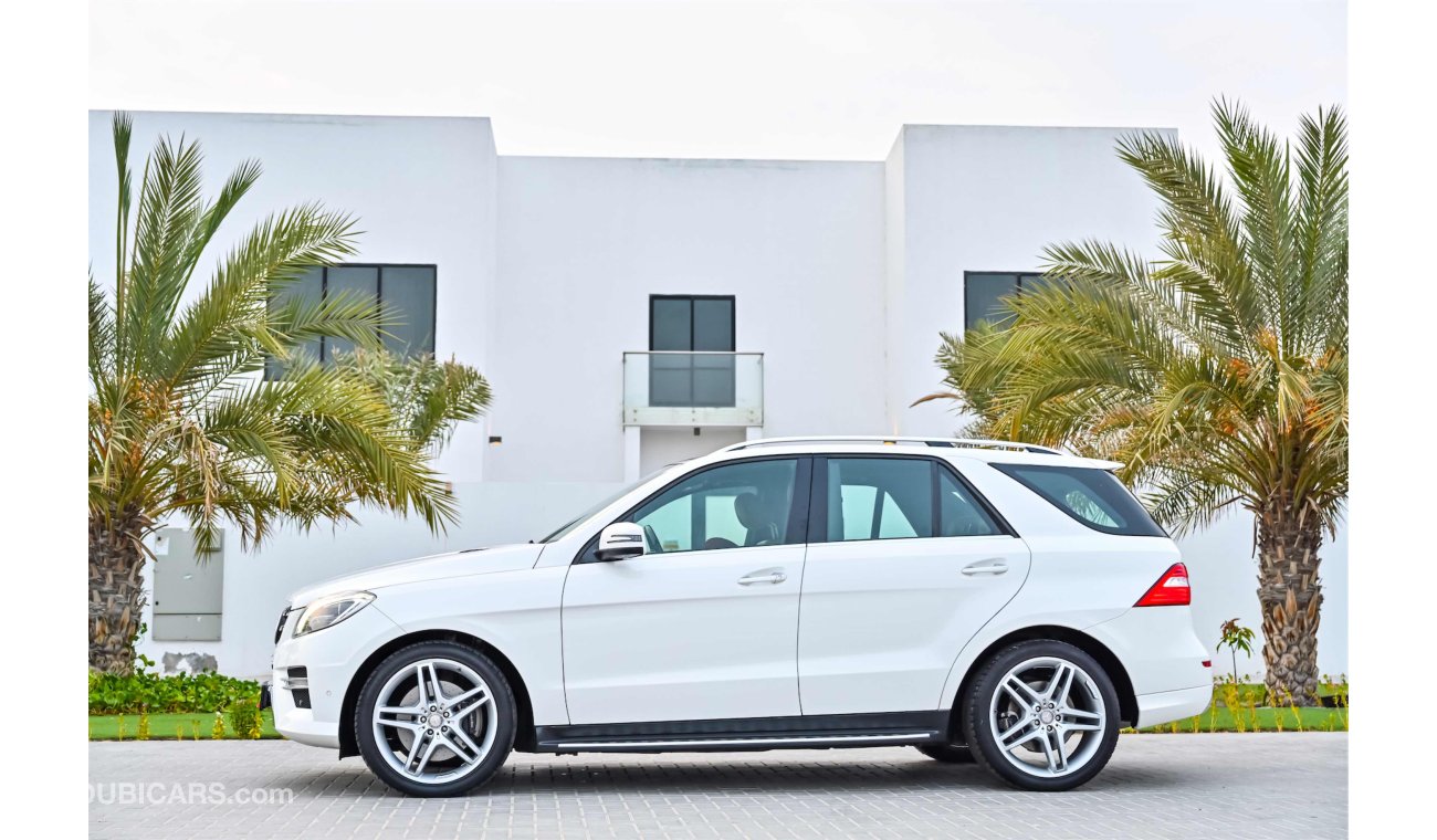 مرسيدس بنز ML 400 AMG Kit  | 1,939 P.M | 0% Downpayment | Full Option | Exceptional Condition