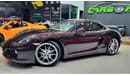Porsche 718 Cayman Std PORSCHE CAYMAN 2014 GCC IN BEAUTIFUL CONDITION FOR 145K AED