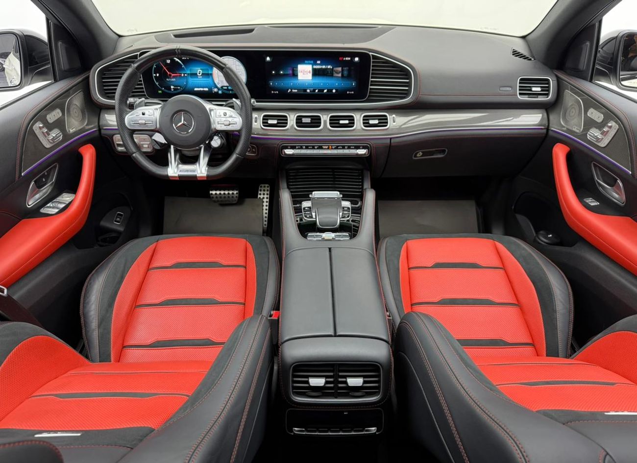 مرسيدس بنز GLE 53 AMG كوبيه 4MATIC+ 2022 Mercedes Benz GLE53 Coupe AMG 4MATIC+, 2027 MB Warranty + Service Pack, Fully Loaded, G