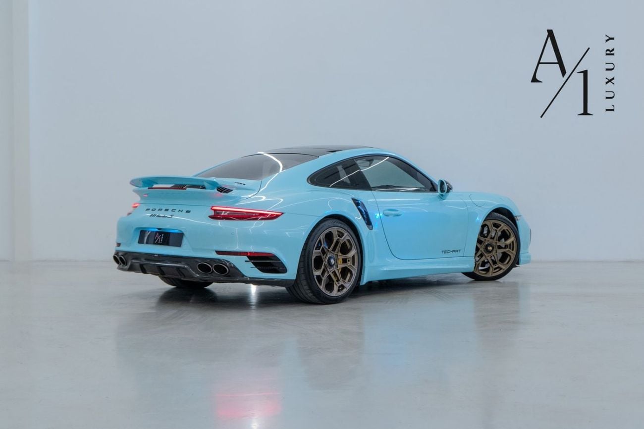 Porsche 911 2017 Porsche 911 Turbo S, Techart Orignal Kit, Full service History, American Spec