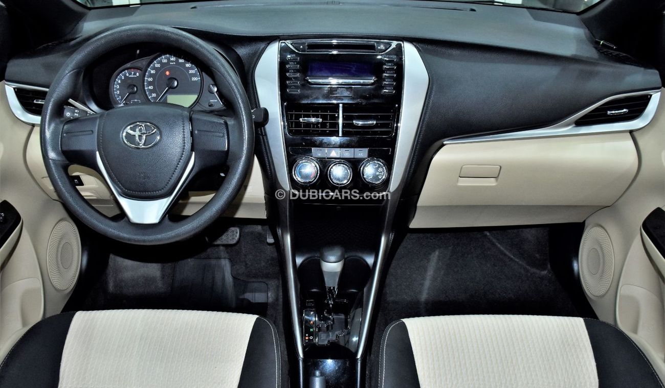 Toyota Yaris EXCELLENT DEAL for our Toyota Yaris E ( 2020 Model ) in White Color GCC Specs
