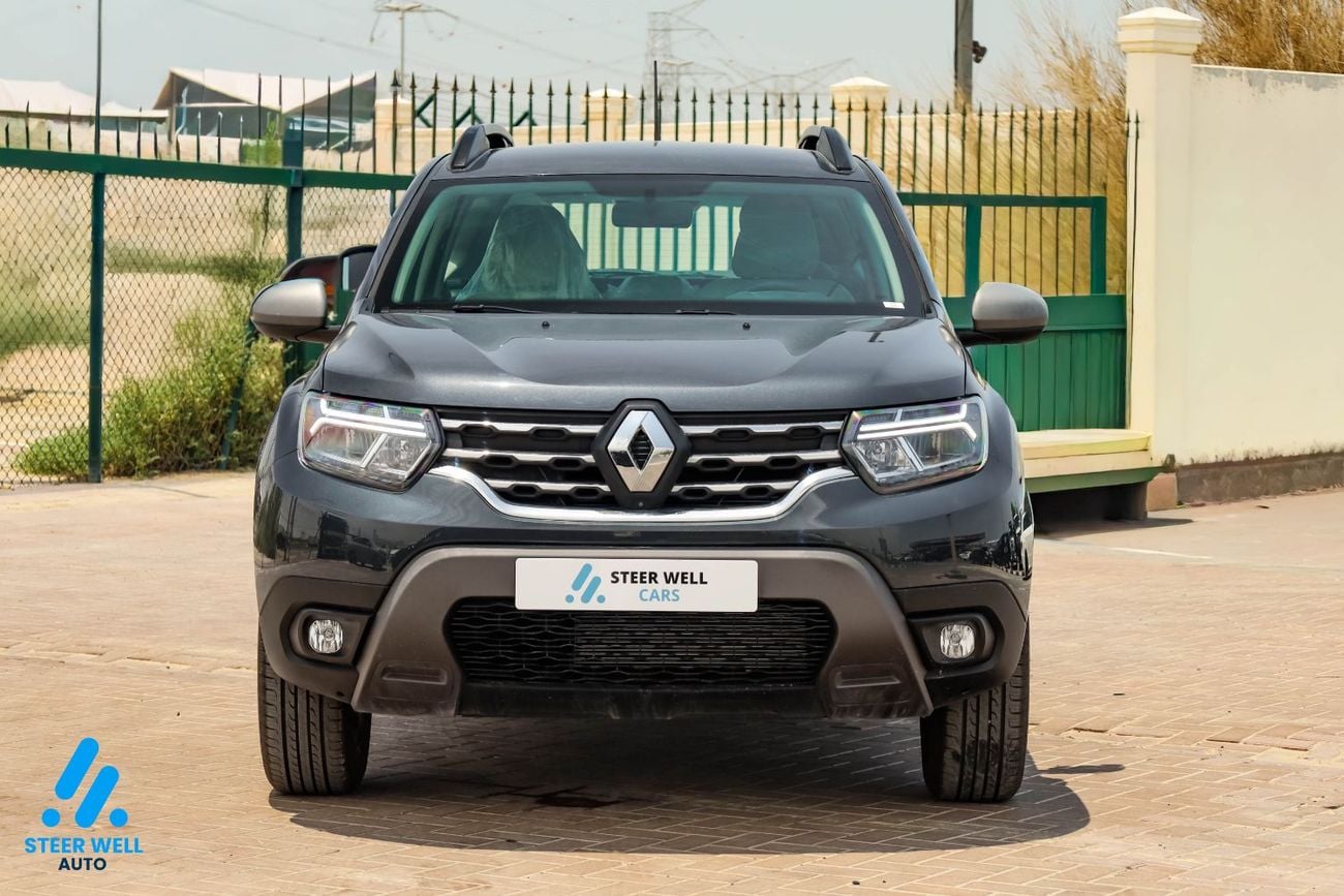 رينو داستر LE 1.6L 2025 | GCC Specs | CVT | 17” Alloys | 4 Airbags | 7” Screen | Apple CarPlay