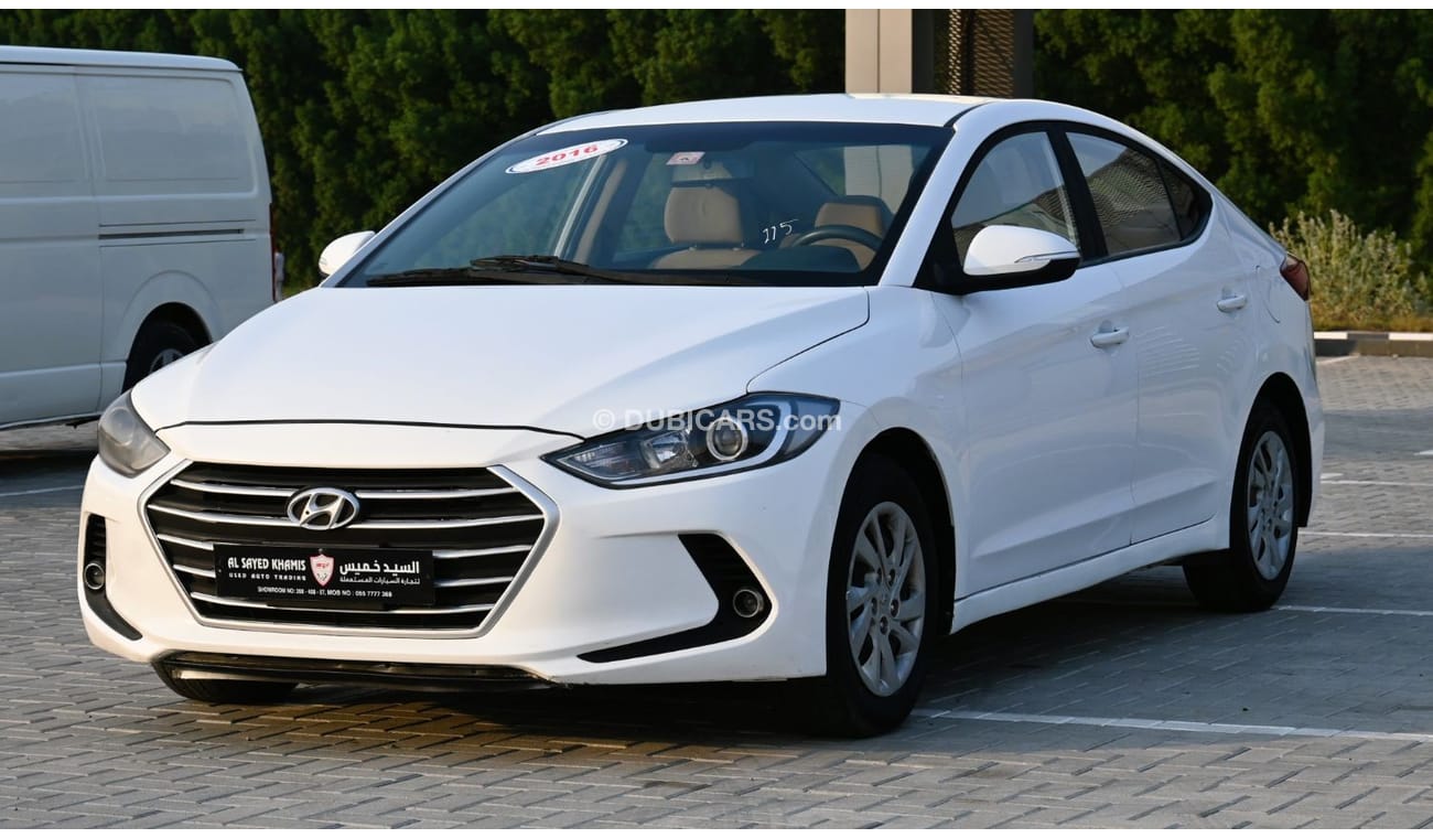 Hyundai Elantra GCC EXCELLENT CONDITION WITHOUT ACCIDENT 2016