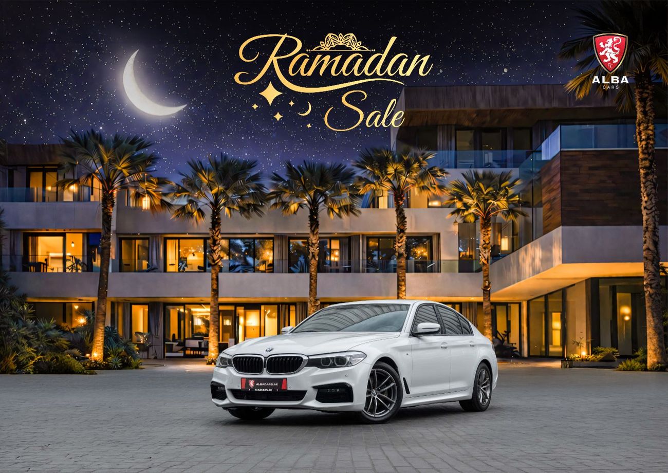 بي أم دبليو 520i 2,057 P.M | 0% Downpayment | 520i M Sport | Full Agency History | Ramadan Offer!