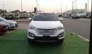 Hyundai Santa Fe HYNDI SANTAFE 2014 WHITE NO PIANT NO ACCIDENT KHALIGE Full option