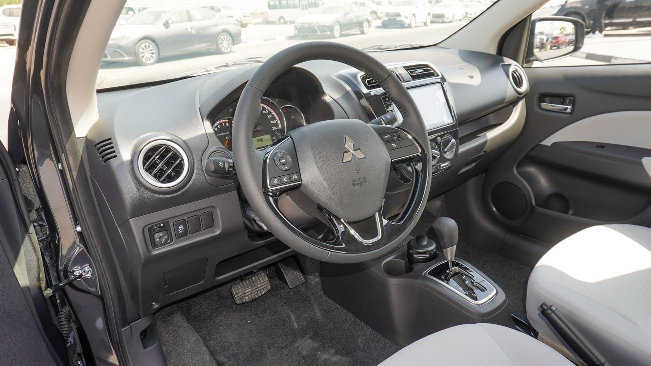 Mitsubishi Attrage Brand New Mitsubishi Attrage 2025 Export 1.2L 2WD Petro|Grey/Silver|ATTRAGE-PREM-25|