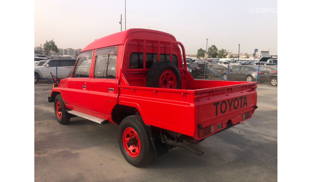 تويوتا لاند كروزر بيك آب TOYOTA LAND CRUISER FIRE TRUCK RIGHT HAND DRIVE (PM1340)