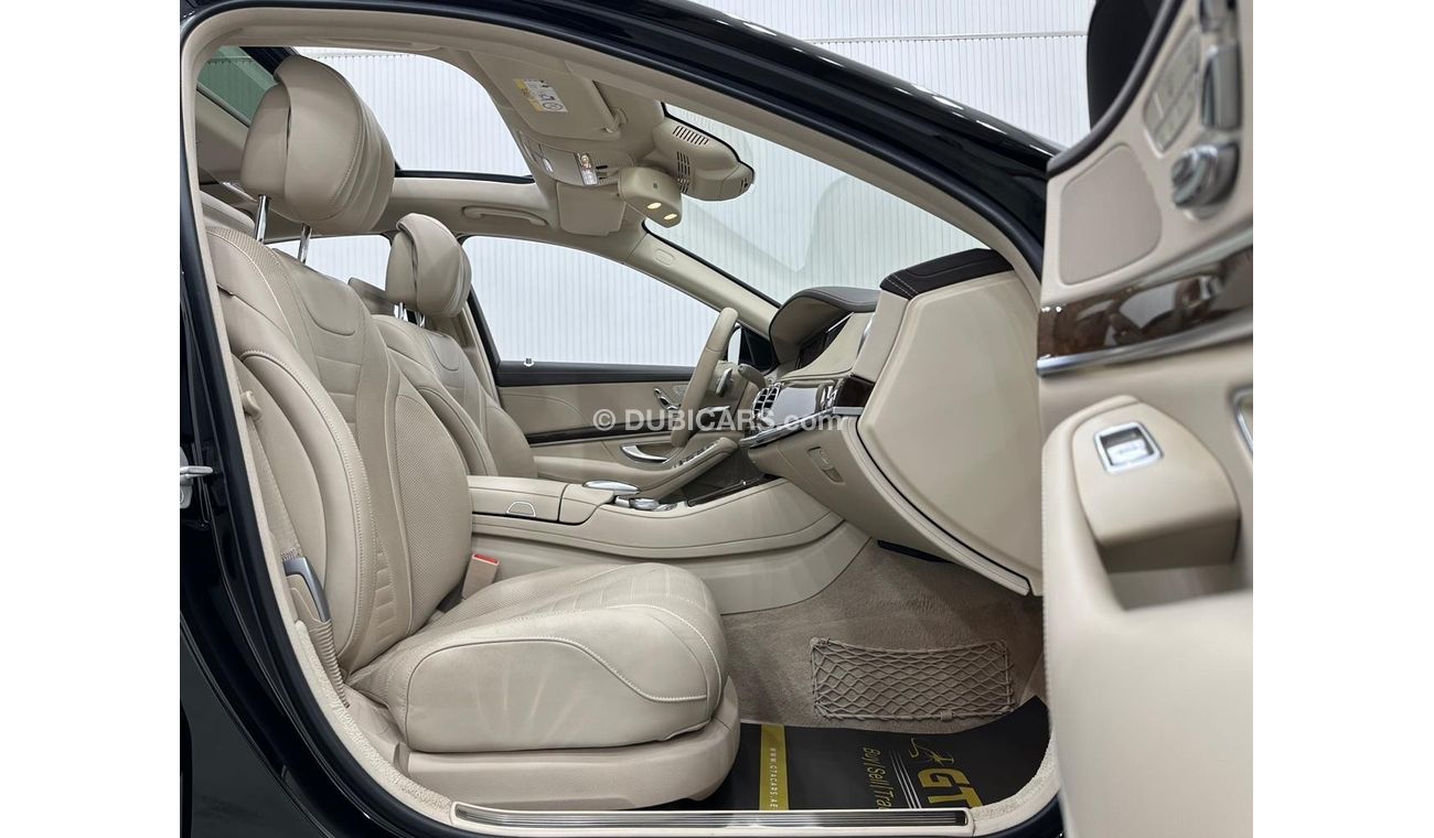 Mercedes-Benz S 500 High 2017 Mercedes Benz S500 5 Buttons, Warranty, Full Mercedes Service History, Full Options, GCC