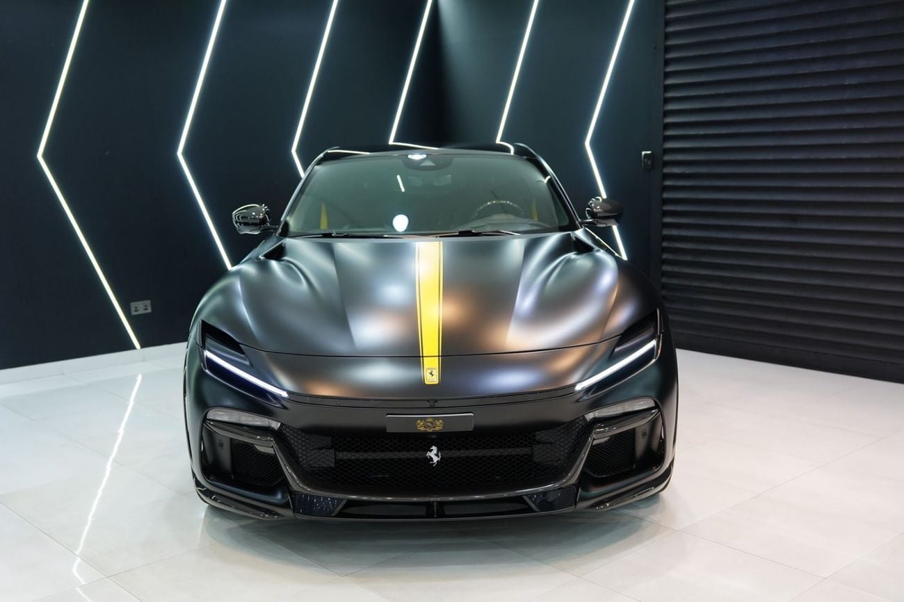 Ferrari Purosangue STD 2025 Ferrari Purosangue, Carbon Ext/Int Pack, Giallo Triplo Strato Livery, Al Tayer Warr + Serv!!