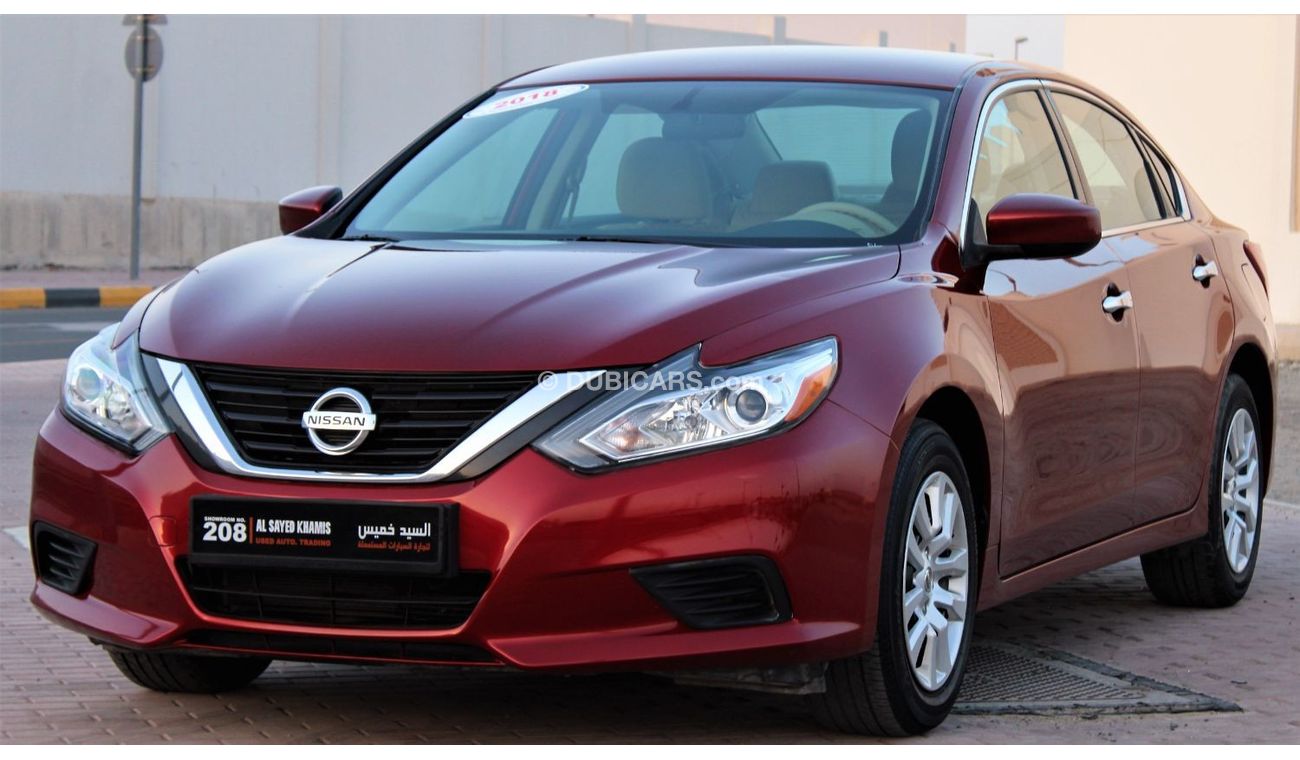 نيسان ألتيما نيسان التيما 2018 خليجي بحالة ممتازة بدون حوادث نظيفه جدا من الداخل والخارج