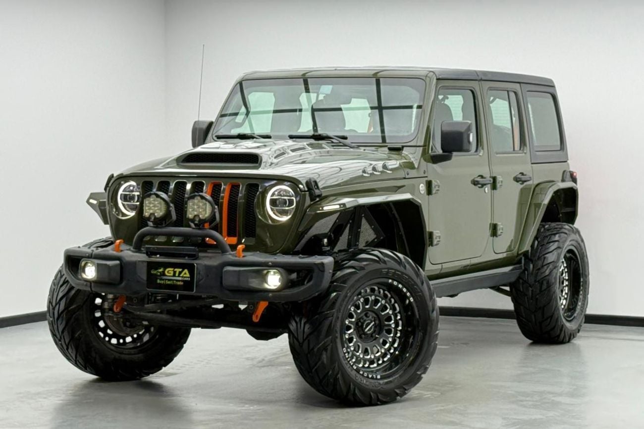 جيب رانجلر 2021 Jeep Wrangler Unlimited Sport Jeepers Edition, Lift Kit, 2 Year Warranty, Full Service History,