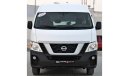 Nissan Urvan Nissan Urvan Hi-Roof 2019 GCC, in excellent condition, without accidents, very clean from inside and