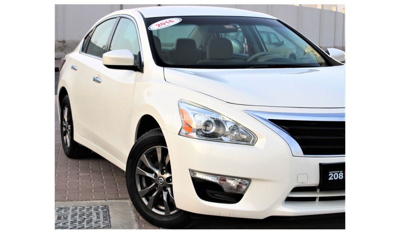 Nissan Altima Nissan Altima 2016, GCC No. 2, in excellent condition, without accidents, very clean from inside and