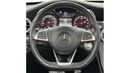 Mercedes-Benz C 200 AMG Pack 2018 Mercedes-Benz C200, Full Agency Service History, GCC