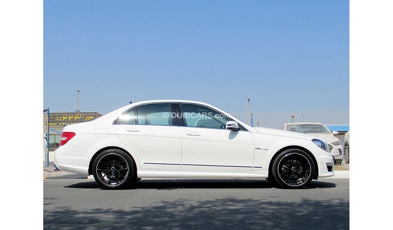 Mercedes-Benz C 200 with C63 AMG Body Kit