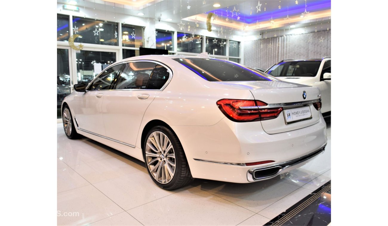 بي أم دبليو 740 ONLY 90,000KM! BMW 740Li 2016 Model! White Color GCC Specs