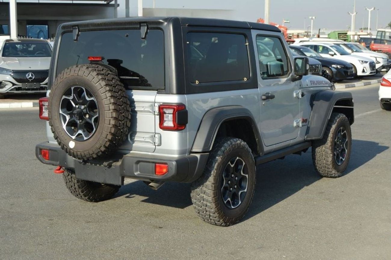 جيب رانجلر JEEP WRANGLER RUBICON 2WD - 3.6L PETROL - AUTOMATIC TRANSMISSION -  SILVER