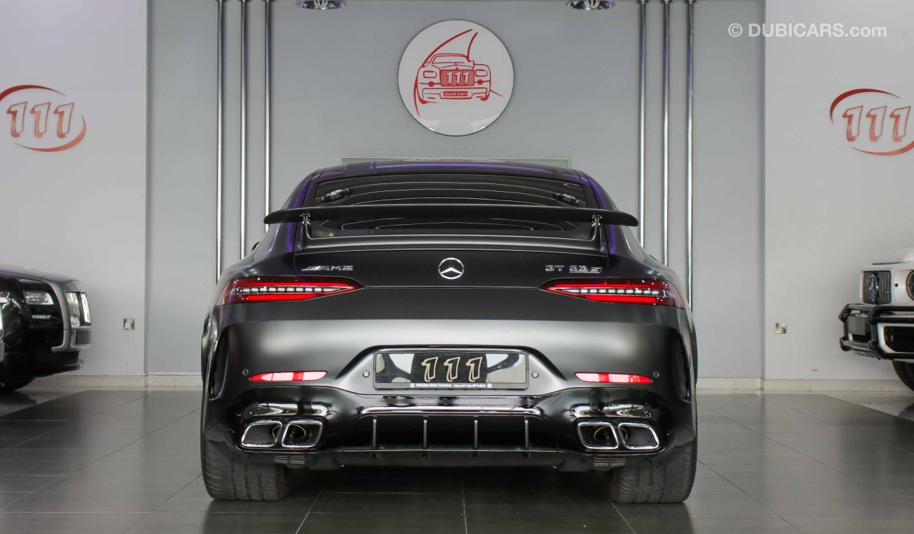 مرسيدس بنز AMG GT 63 4Matic/ Edition One / GCC Specifications / Warranty