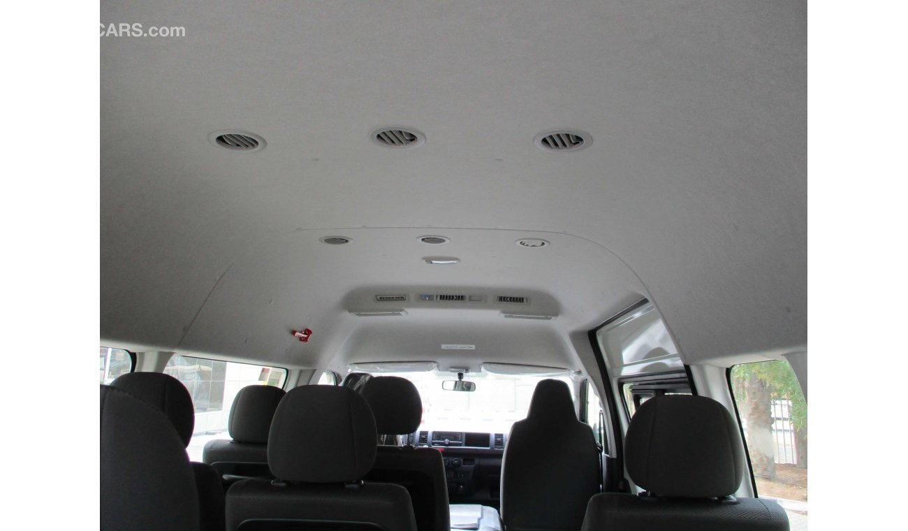 Toyota Hiace 2.5L DIESEL 13 SEATER HIGH ROOF DLX MANUAL