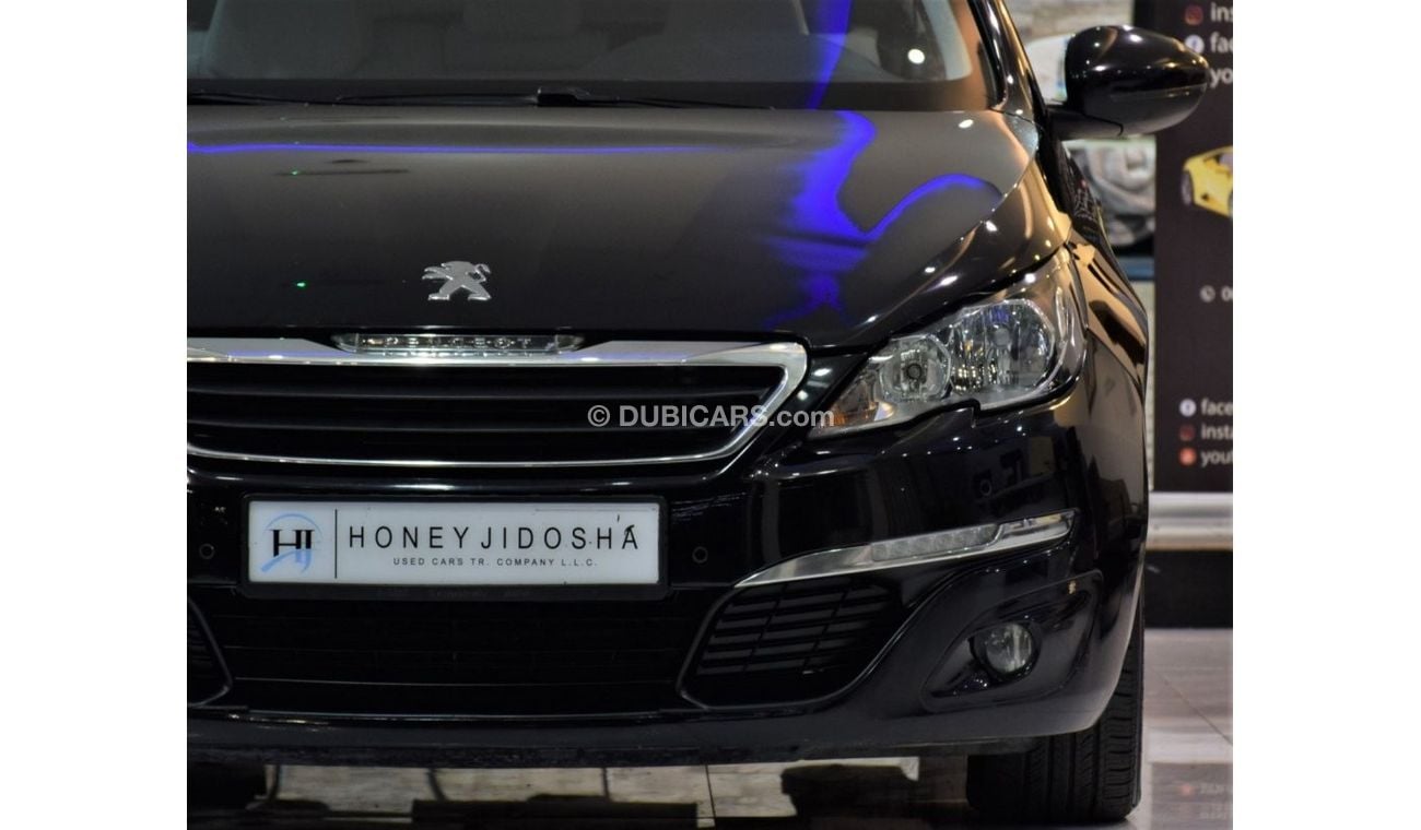 Peugeot 308 EXCELLENT DEAL for our Peugeot 308 TURBO 2015 Model!! in Black Color! GCC Specs