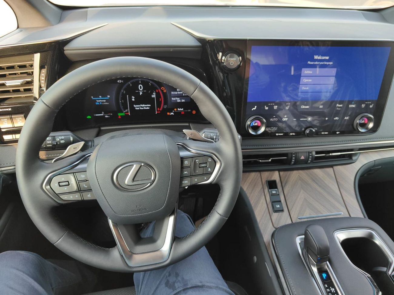 Lexus LM 350h 2025 Lexus LM350h VIP 4-Seater 2.5L 4-Cyl Hybrid A/T Export Only