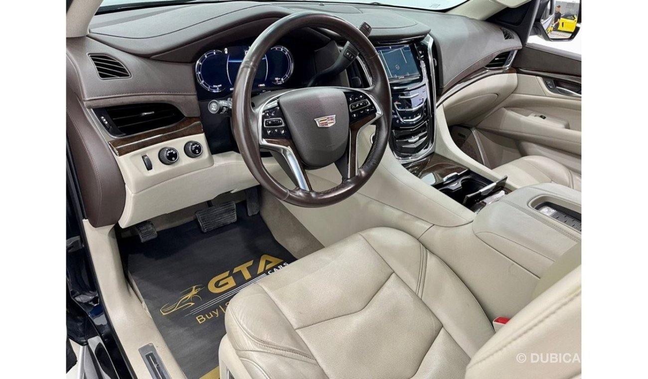 كاديلاك إسكالاد بريميوم 2017 Cadillac Escalade, Full Service History, Warranty, Low kms, GCC