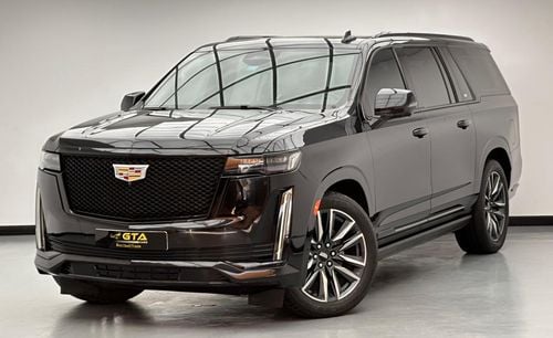 Cadillac Escalade 2023 Cadillac Escalade ESV, 1 Year Warranty Unlimited Km, Cadillac Full Service History, GCC