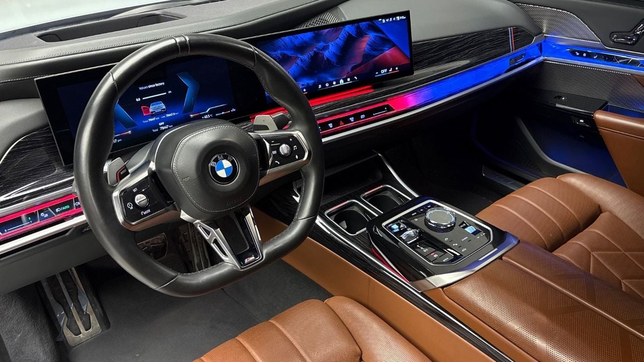 BMW 735i 2024 | GCC Specs | Agency Warranty & Service