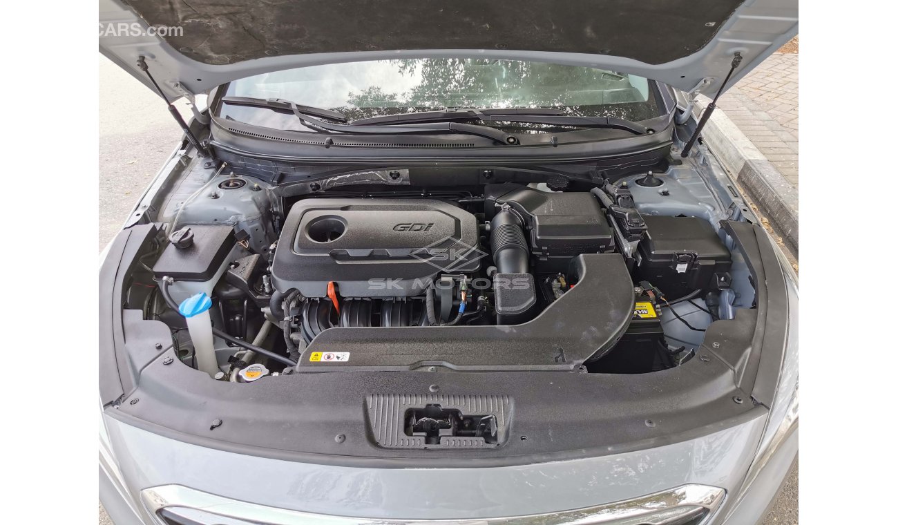 هيونداي سوناتا 2.4L, 16" Rims, DRL LED Headlights, Drive Mode, Bluetooth, Fabric Seats, Dual Airbags (LOT # 831)