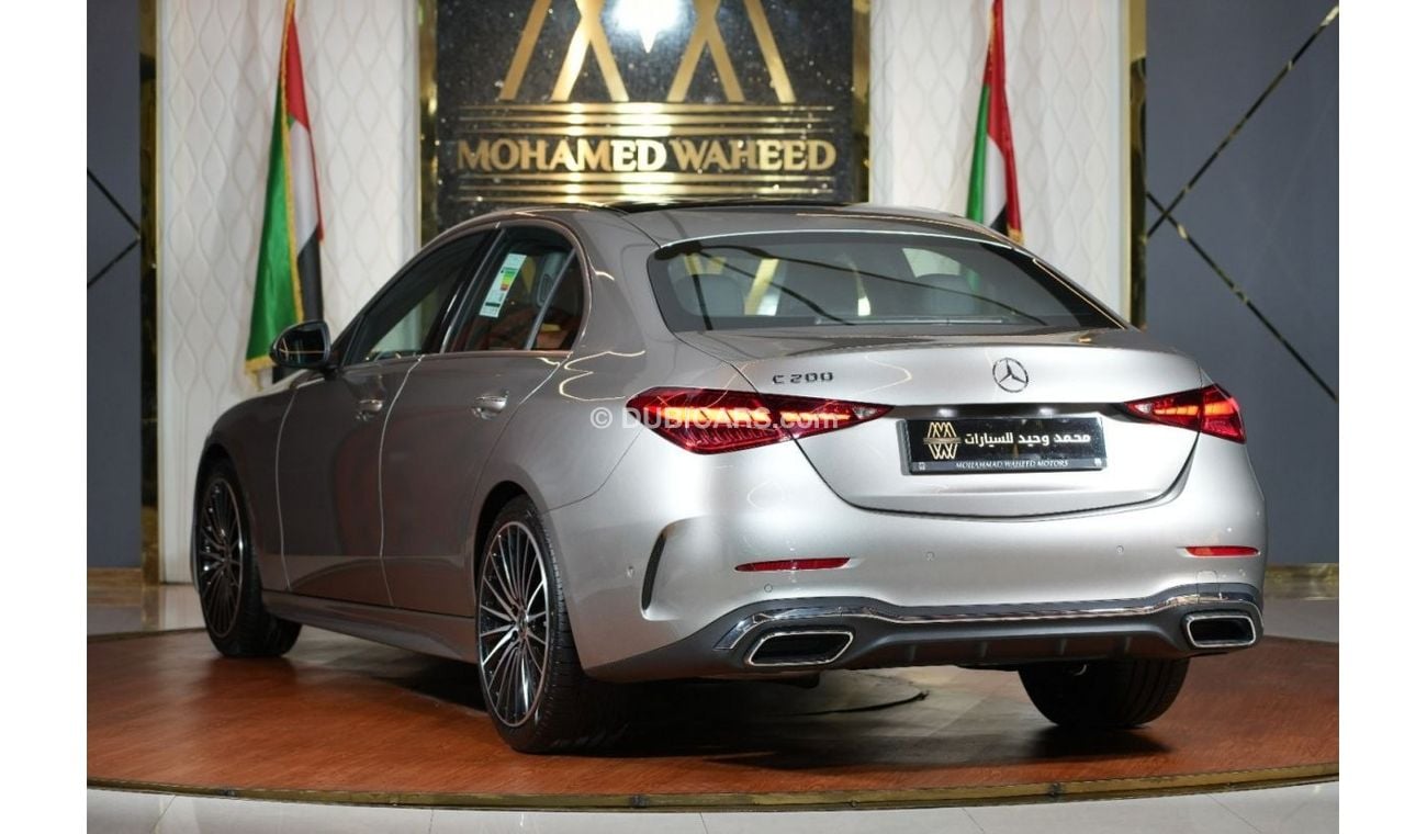 مرسيدس بنز C 200 Mercedes-Benz C 200 Premium | 2024 GCC 0km | 5 Years Agency Warranty