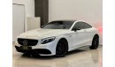 Mercedes-Benz S 63 AMG Coupe 2017 Mercedes S 63 AMG 4MATIC, Full Mercedes Service History, Warranty, GCC