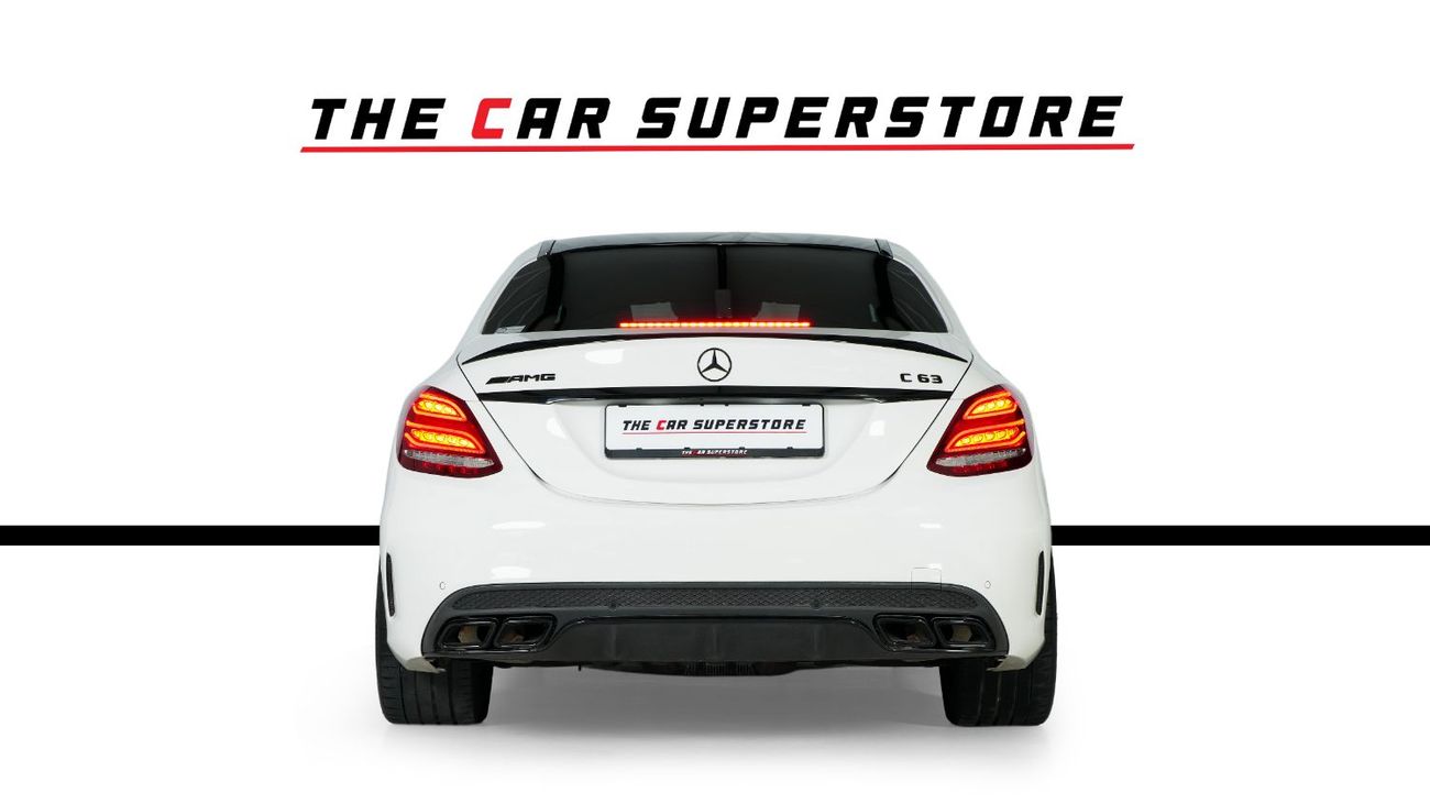Mercedes Benz C63 AMG STANDARD Std 4.0L Sedan 2017-MERCEDES BENZ C63 AMG-FULL SERVICE HISTORY-IMMACULATE CAR