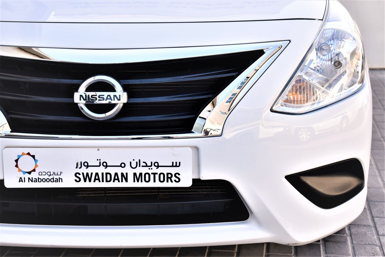 Nissan Sunny AED 742 PM | 1.5L SV GCC DEALER WARRANTY