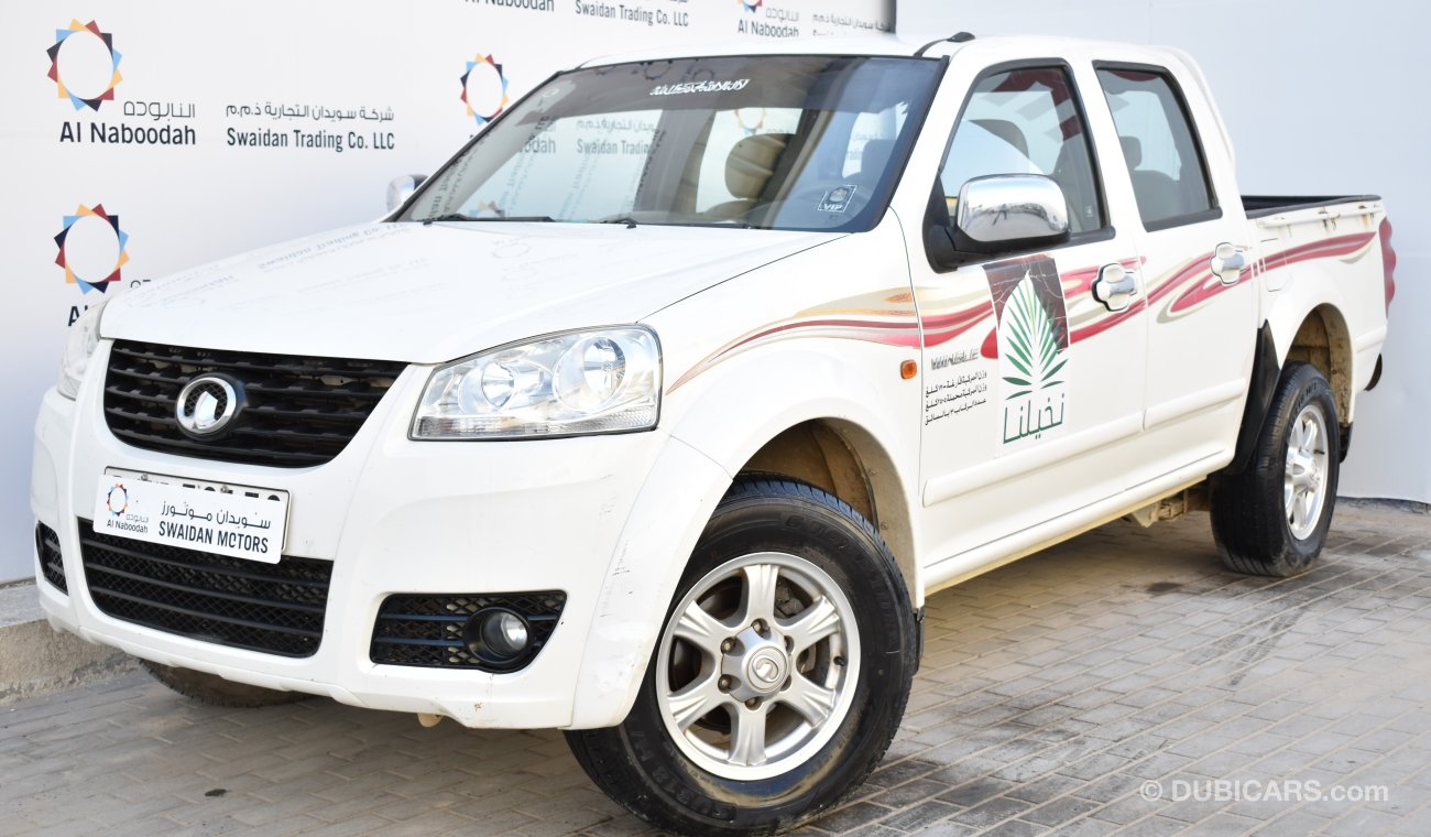 Great Wall Wingle 2.4L MANUAL DOUBLE CABIN 4X4 2013 GCC SPECS