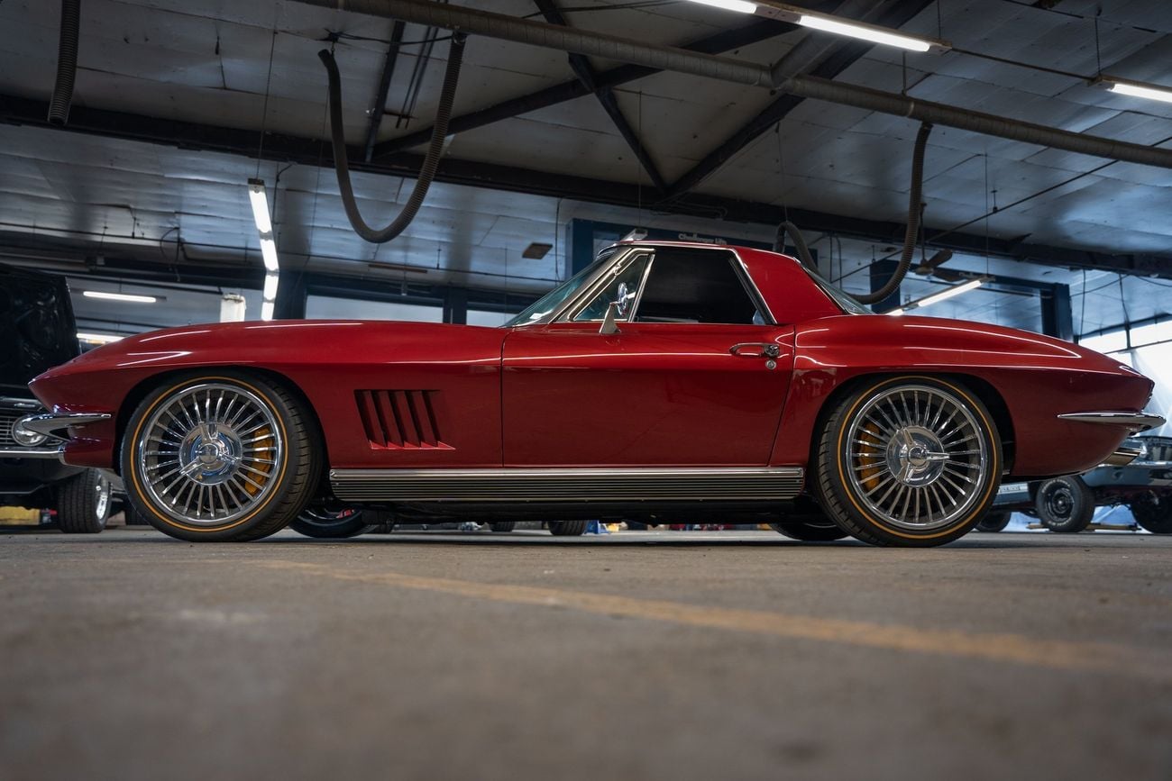 شيفروليه كورفت LS3, SRIII Tubular Chassis, Baer 6P Brakes, Pro Touring Restomod