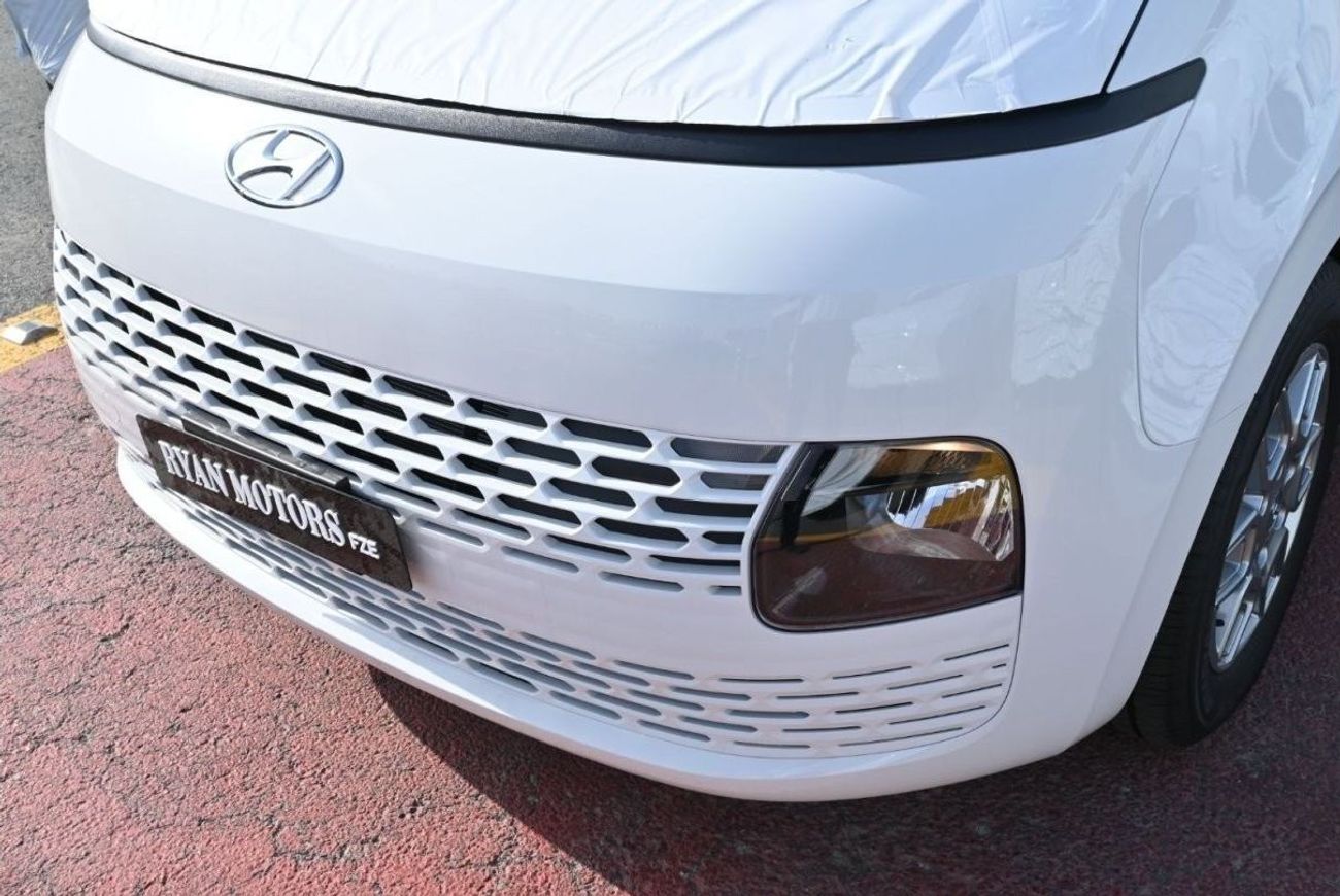 هيونداي ستاريا Hyundai Staria 3.5L Petrol, Van 9 Seats, Color White, Model 2024