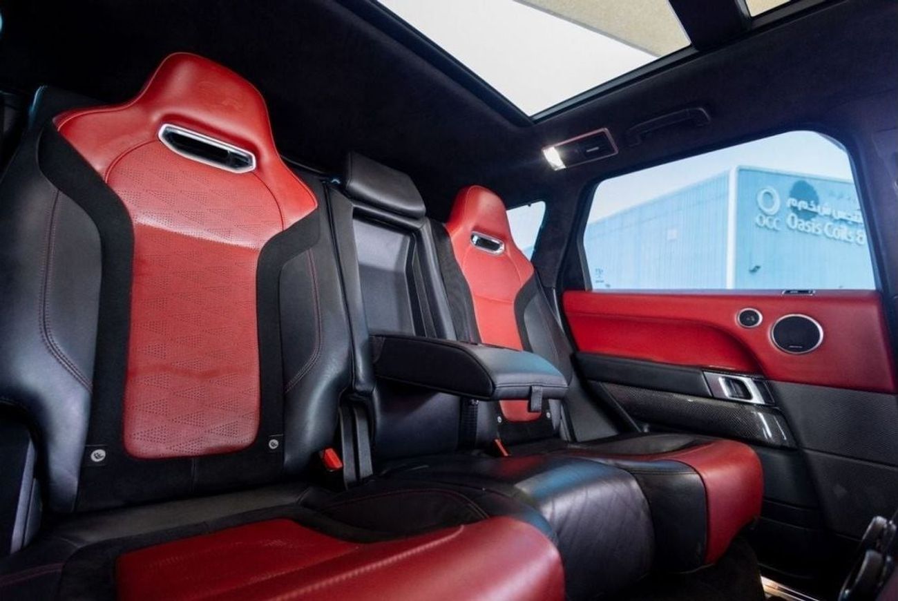 لاند روفر رينج روفر سبورت Range Rover Sport SVR 2019 GCC under Warranty with Flexible Down-Payment.