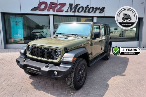 Jeep Wrangler Unlimited Sport S 2.0L A/T / 3 YEARS DEALERSHIP WARRANTY ONLY