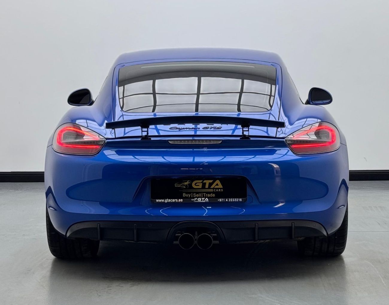 Porsche Cayman GTS 3.4L 2015 Porsche  Cayman GTS, Full Agency Service History, Excellent Condition, GCC